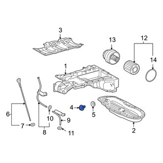Lexus OE - Engine Oil Drain Plug