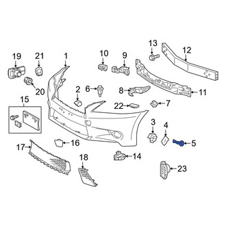 Lexus OE - Bumper Cover Retainer