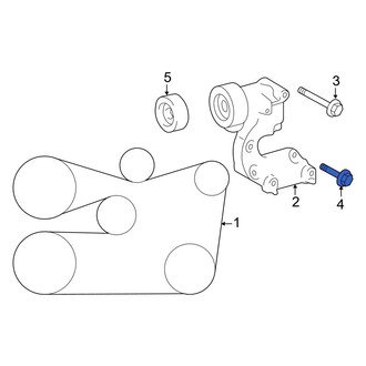 Lexus OE - Lower Belt Tensioner Bolt