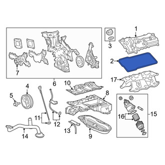 Lexus OE - Engine Valve Cover Gasket