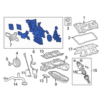 Lexus OE - Engine Timing Cover