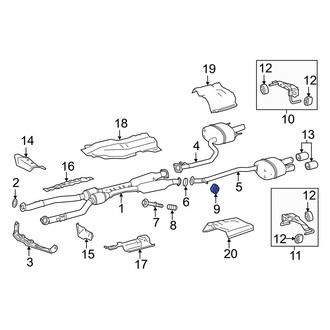 Lexus OE - Exhaust System Hanger