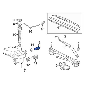 Lexus OE - Washer Fluid Level Sensor