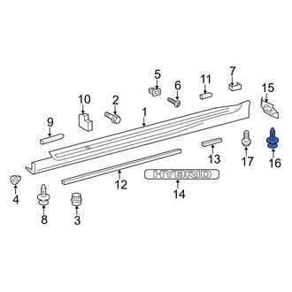 Lexus OE - Rocker Panel Molding Clip