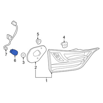 Lexus OE - Back Up Light Bulb