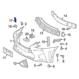 Lexus OE - Ambient Air Temperature Sensor