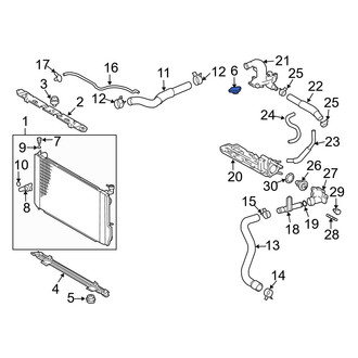 Lexus OE - Drive Motor Inverter Coolant Reservoir Cap