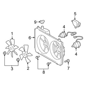 Lexus OE - Cooling Fan