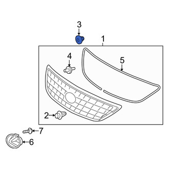 Lexus OE - Grille Screw
