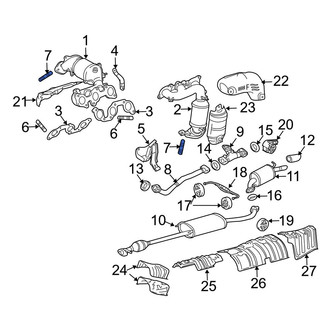 Lexus OE - Exhaust Manifold Stud