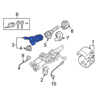 Lexus OE - Turn Signal & Combination Lever