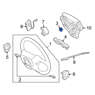Lexus OE - Steering Wheel Nut