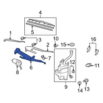 Lexus OE - Wiper Linkage