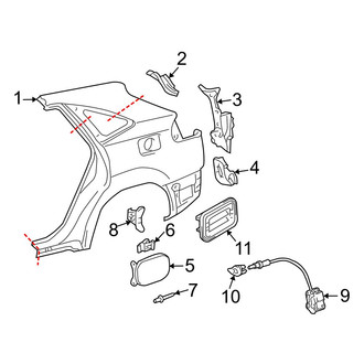 Lexus OE - Quarter Panel & Components