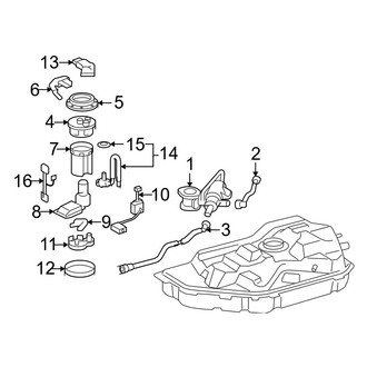 Lexus OE - Fuel System Components (Fuel Pump & Components)