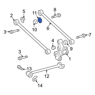 Lexus OE - Rear Alignment Camber Adjusting Eccentric