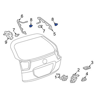 Lexus OE - Liftgate Object Sensor Clip