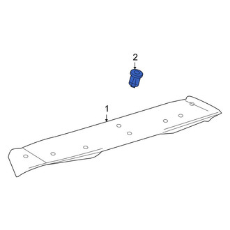 Lexus OE - Rear Spoiler Clip