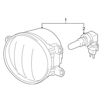 Lexus OE - Front Lamps - Fog Lamps