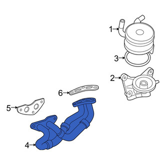 Lexus OE - Engine Oil Cooler Line