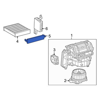 Lexus OE - Cabin Air Filter Cover