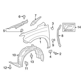 Lexus OE - Fender & Components