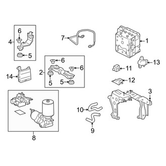Lexus OE - Electrical - ABS Components