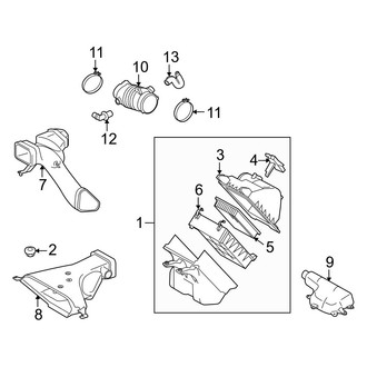 Lexus OE - Engine / Transaxle - Air Intake (Base)