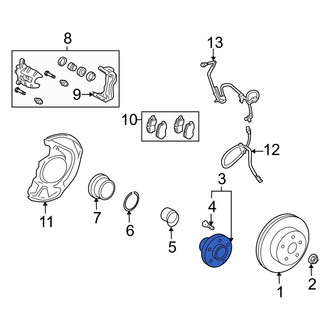 Lexus OE - Front Wheel Hub