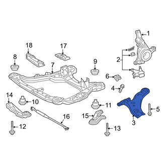 Lexus OE - Rear Lower Forward Suspension Control Arm