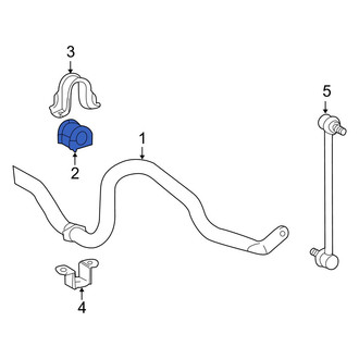 Lexus OE - Front Suspension Stabilizer Bar Bushing