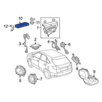 Lexus OE - Radio Amplifier