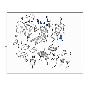 Lexus OE - Front Left Seat