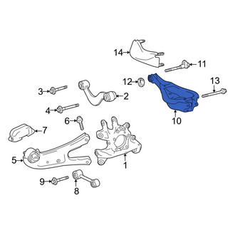 Lexus OE - Rear Lower Rearward Suspension Control Arm