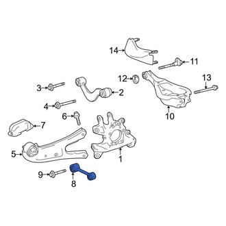 Lexus OE - Rear Lower Forward Suspension Control Arm
