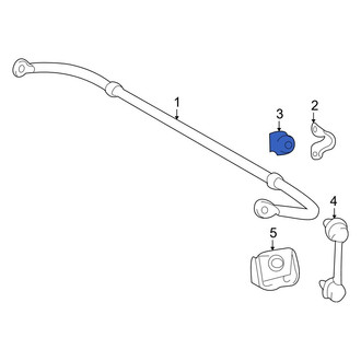 Lexus OE - Rear Suspension Stabilizer Bar Bushing
