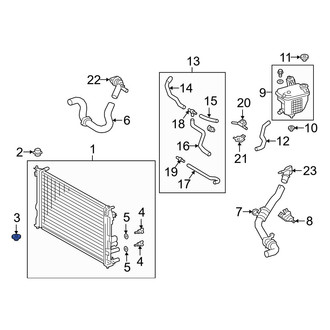 Lexus OE - Lower Radiator Insulator