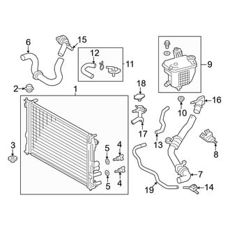 Lexus OE - Cooling - Radiator & Components