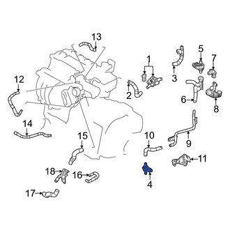 Lexus OE - HVAC Heater Control Valve