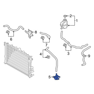 Lexus OE - Drive Motor Inverter Cooler Water Pump