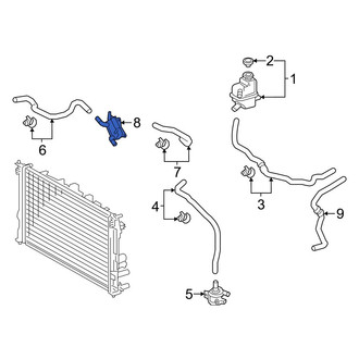 Lexus OE - Drive Motor Inverter Cooler