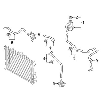 Lexus OE - Inverter Cooling Components (Base / F Sport)
