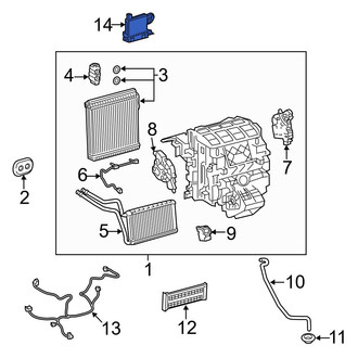 Lexus OE - HVAC Control Module