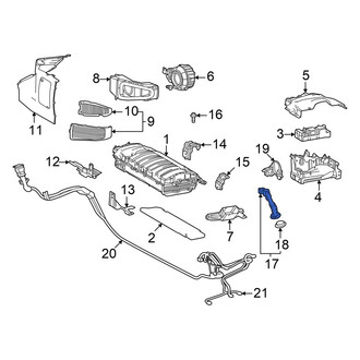 Lexus OE - Battery Vent Tube
