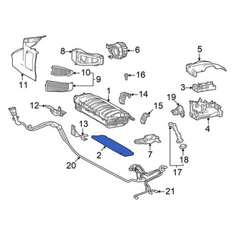 Lexus OE - Drive Motor Battery Pack Insulator