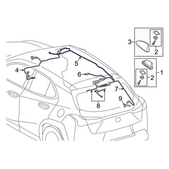 Lexus OE - Antenna Cable