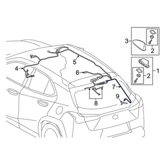 Lexus OE - Antenna Cable