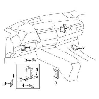 Lexus OE - Electrical - Fuse & Relay (Cabin Compartment)