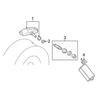 Lexus OE - Electrical - Tire Pressure Monitor Components