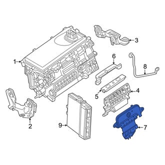 Lexus OE - Lower Drive Motor Inverter Cover